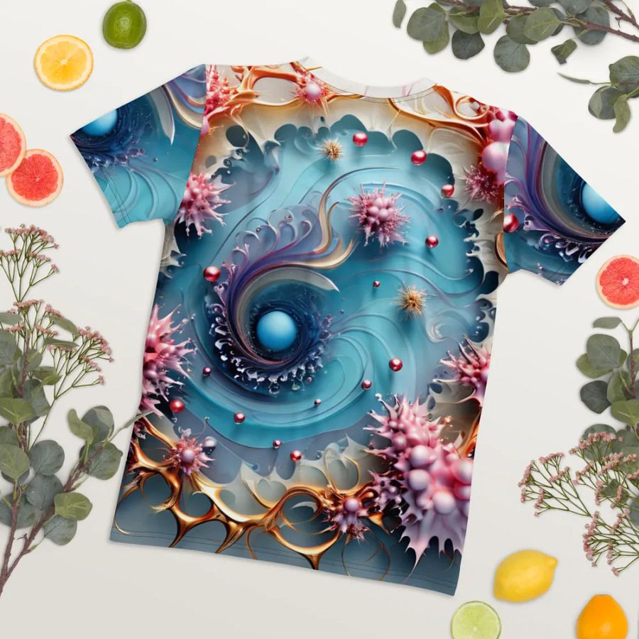 Blue T shirt product image (5)