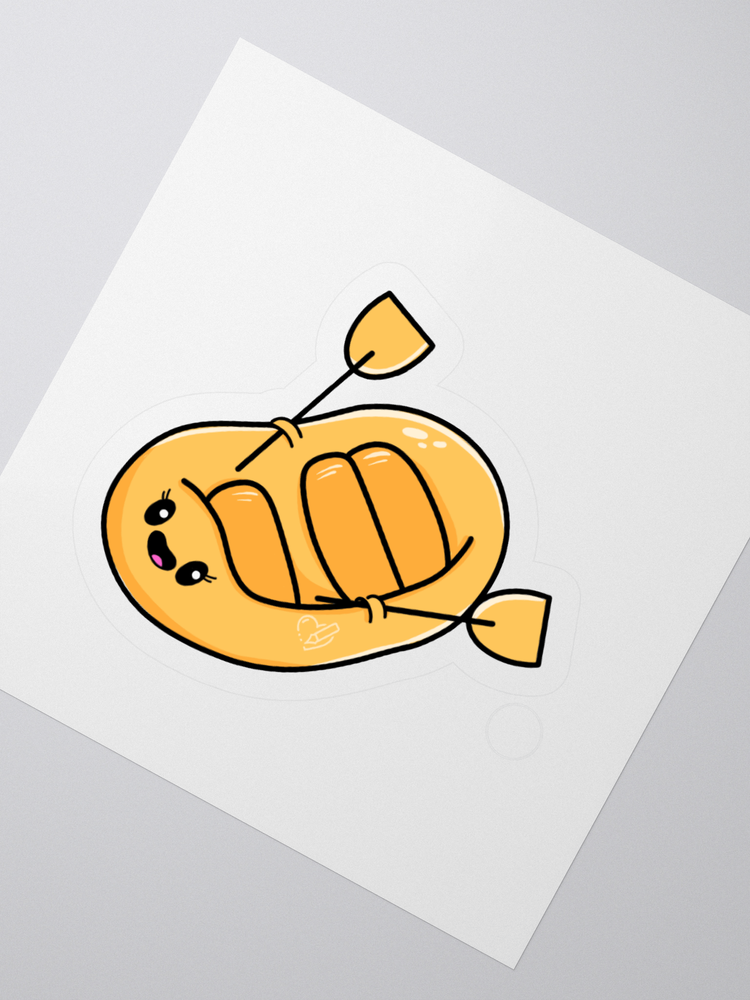 Rafty The Raft Kiss Cut Sticker product image (2)