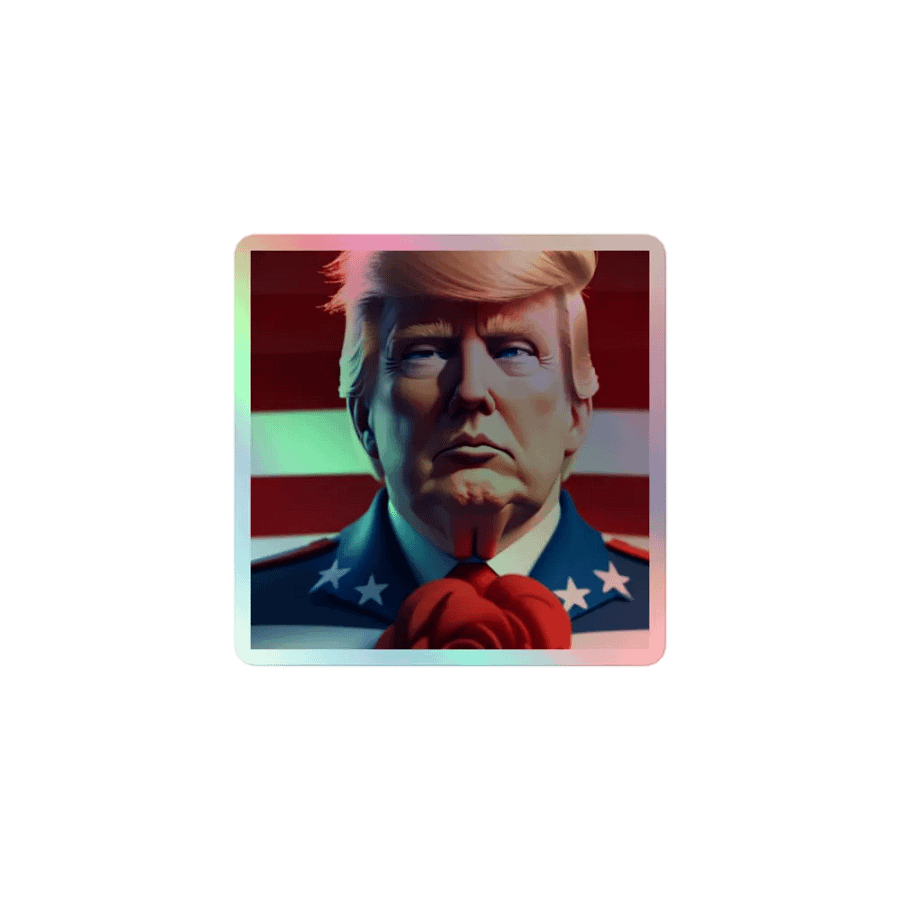 Country Trump Holographic Sticker product image (1)