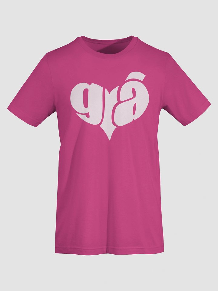 Grá Meaning Love 🩷 Supersoft T-Shirt in Irish / Gaeilge product image (2)