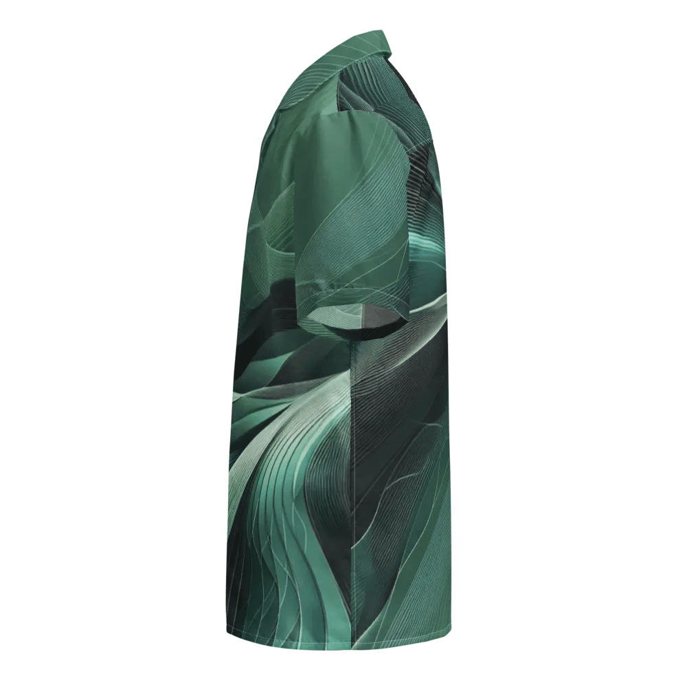 Men's Full-Print-3 Green Hawaiian Shirt product image (3)