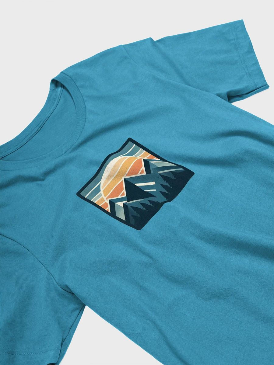 Retro Mountain Sunset T-Shirt | Ai Design product image (29)