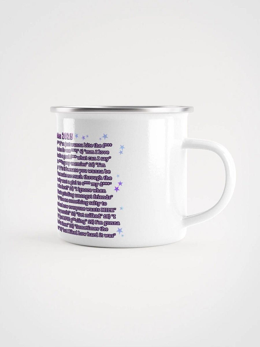SFW 2025 Enamel Mug product image (1)