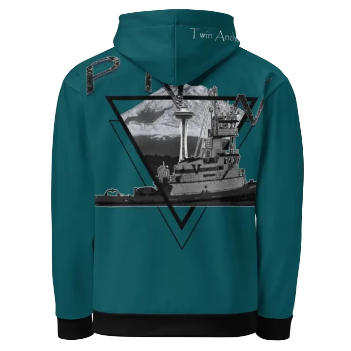 Teal PNW 1 Hudson VB Hoodie product image (1)