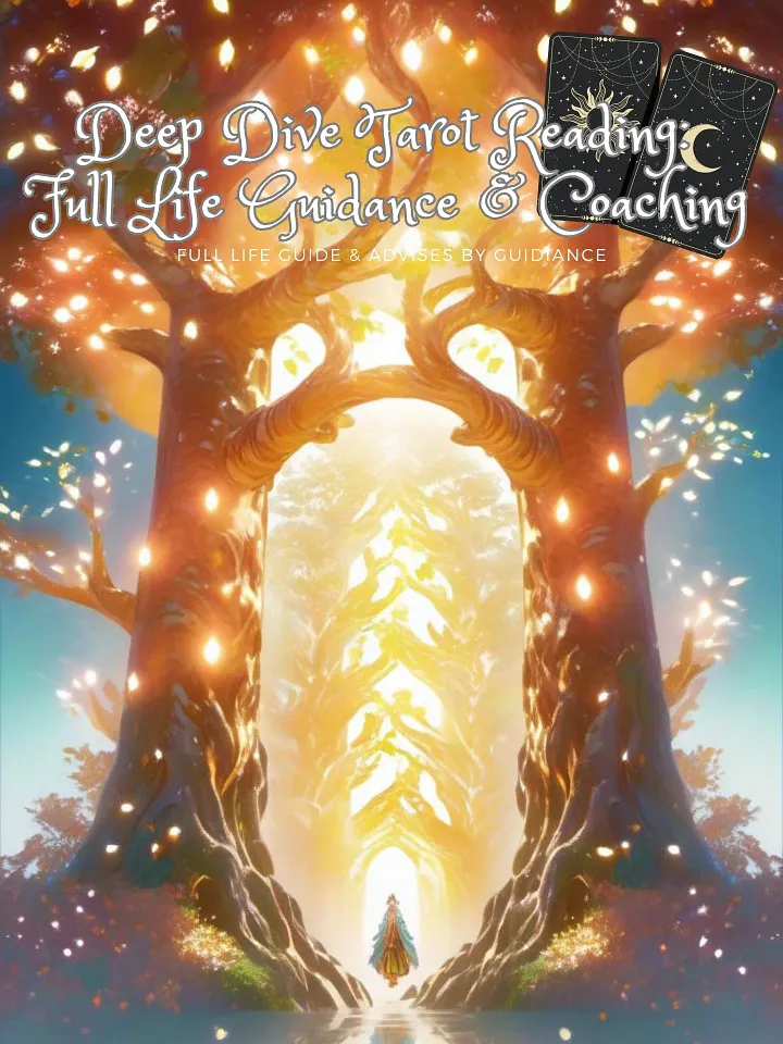 Deep Dive Tarot Reading: Full Life Guidance & Coaching | Personalize 1 - 3 Hours Deep Counseling product image (1)