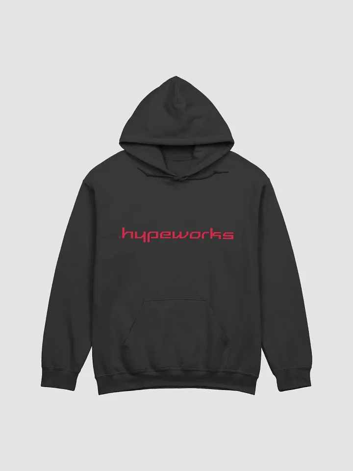 Black Red Logo Hoodie product image (1)