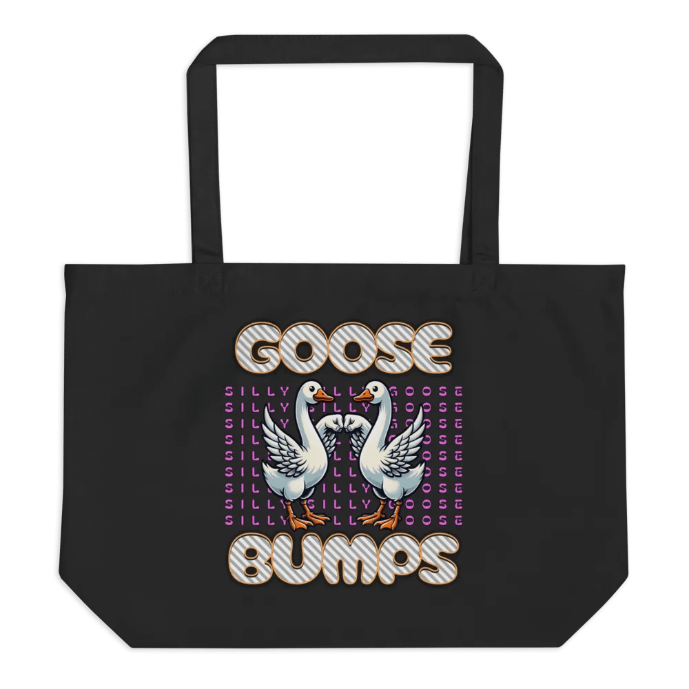 Silly Goose Bumps Organic Tote product image (1)