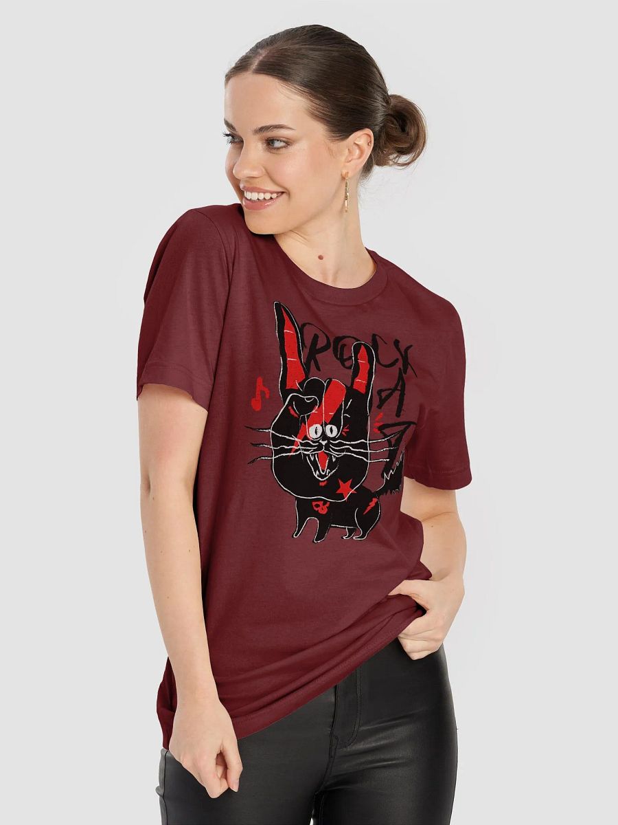 Rock Hand Lightweight Unisex T-Shirt product image (6)