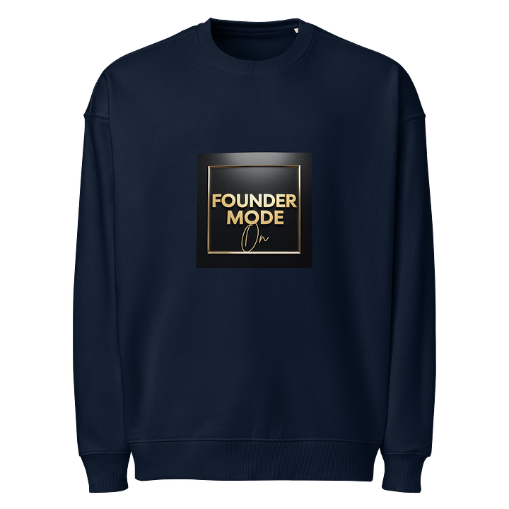 FOUNDER MODE Organic Gold Sweatshirt product image (1)