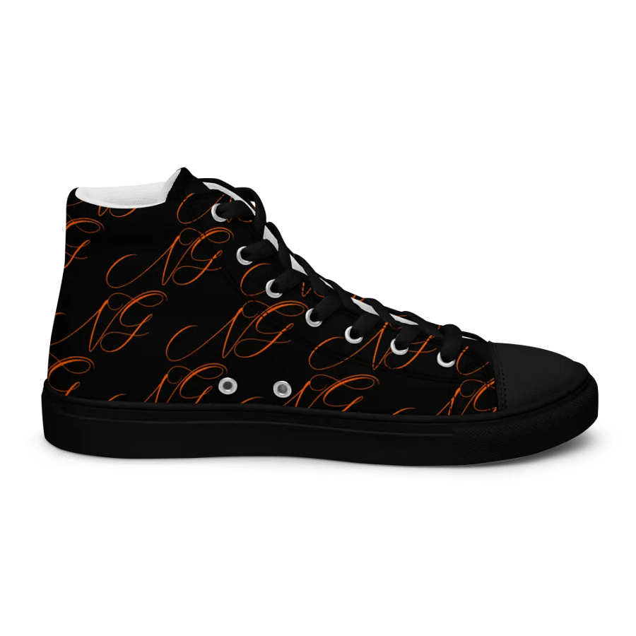 Ng text Men's High Tops product image (13)