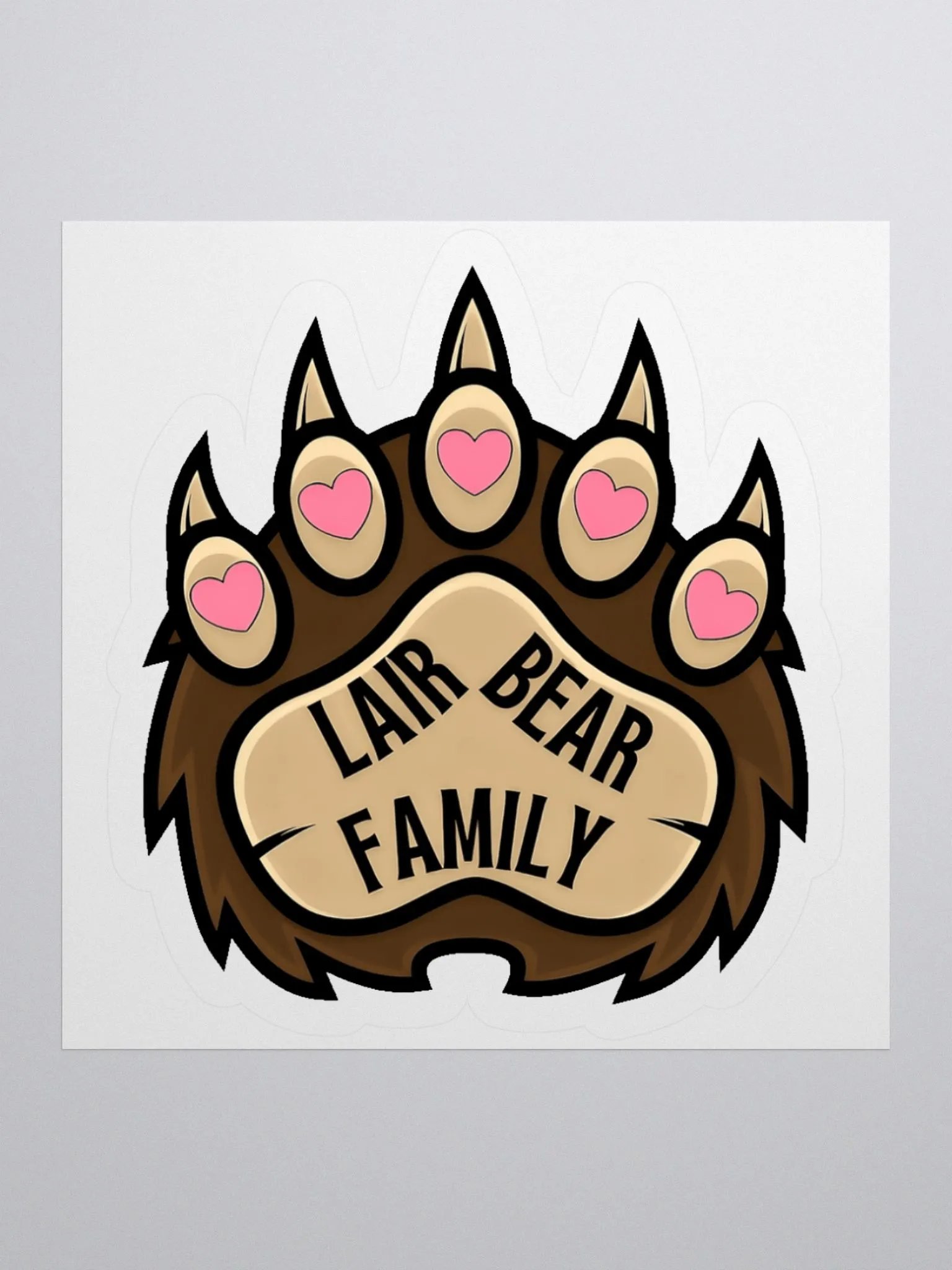 Lair Bear Family Stickers product image (2)