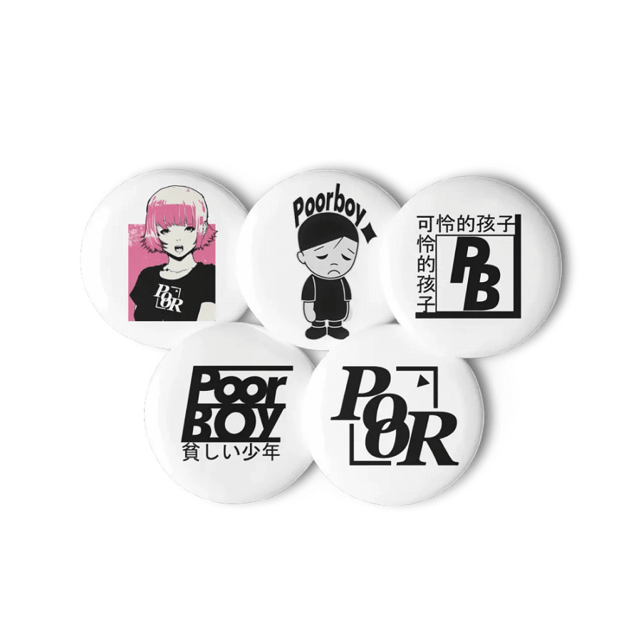 Poorboy's Interlaced Monogram Pin Set product image (11)
