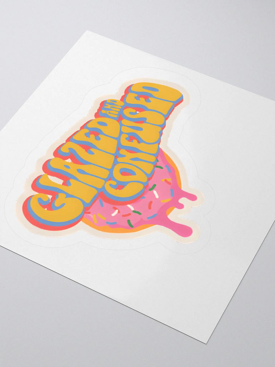 Glazed and Confused Sticker product image (5)
