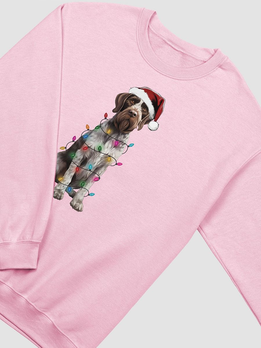 Funny German Wirehaired Pointer Christmas Sweatshirt for GWP Paw-rents product image (14)
