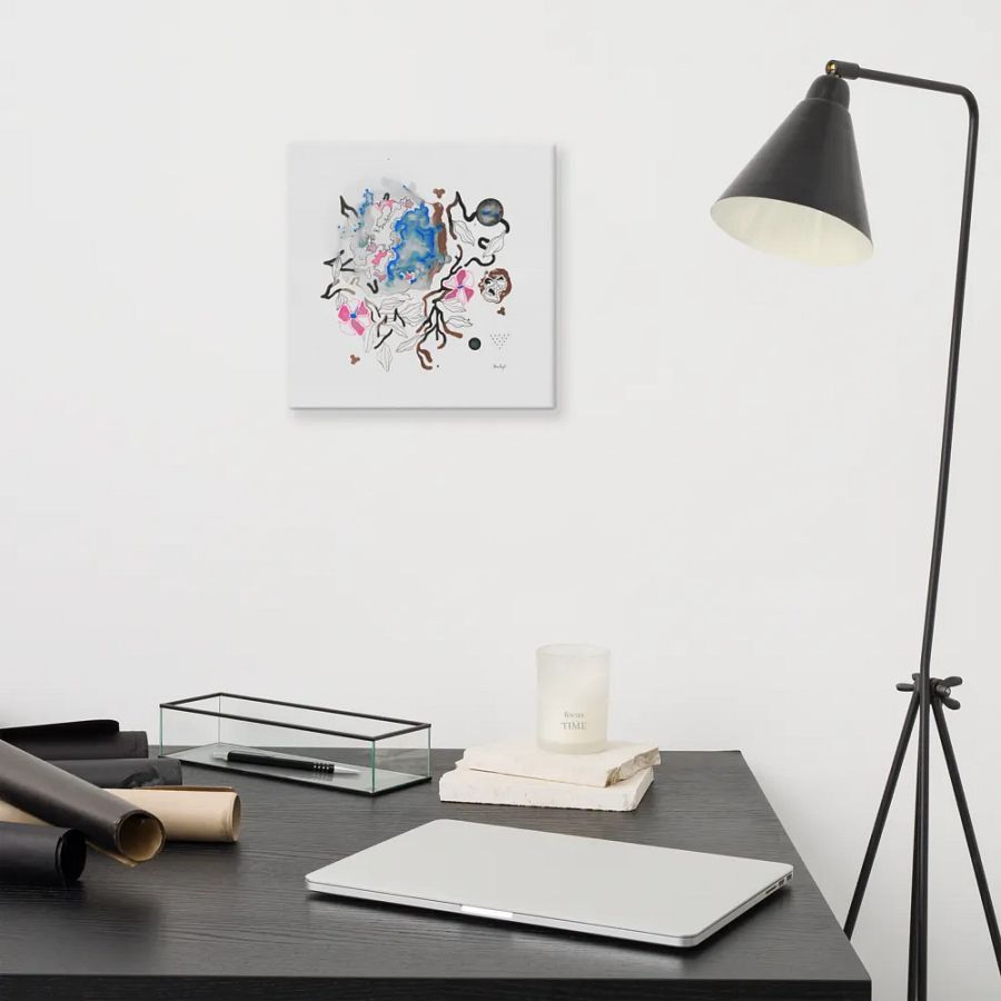 There Are No Winners In The Game Canvas Print by Kira Leigh product image (8)
