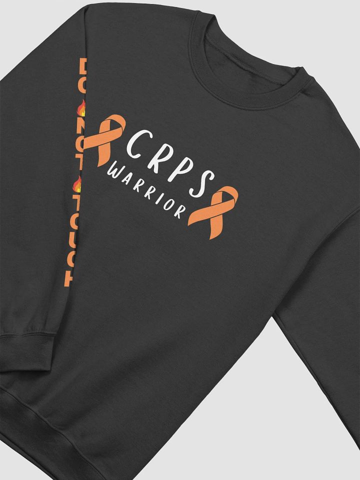 Classic CRPS Warrior Do Not Touch RIGHT Arm Crewneck Sweatshirt (Unisex) product image (2)