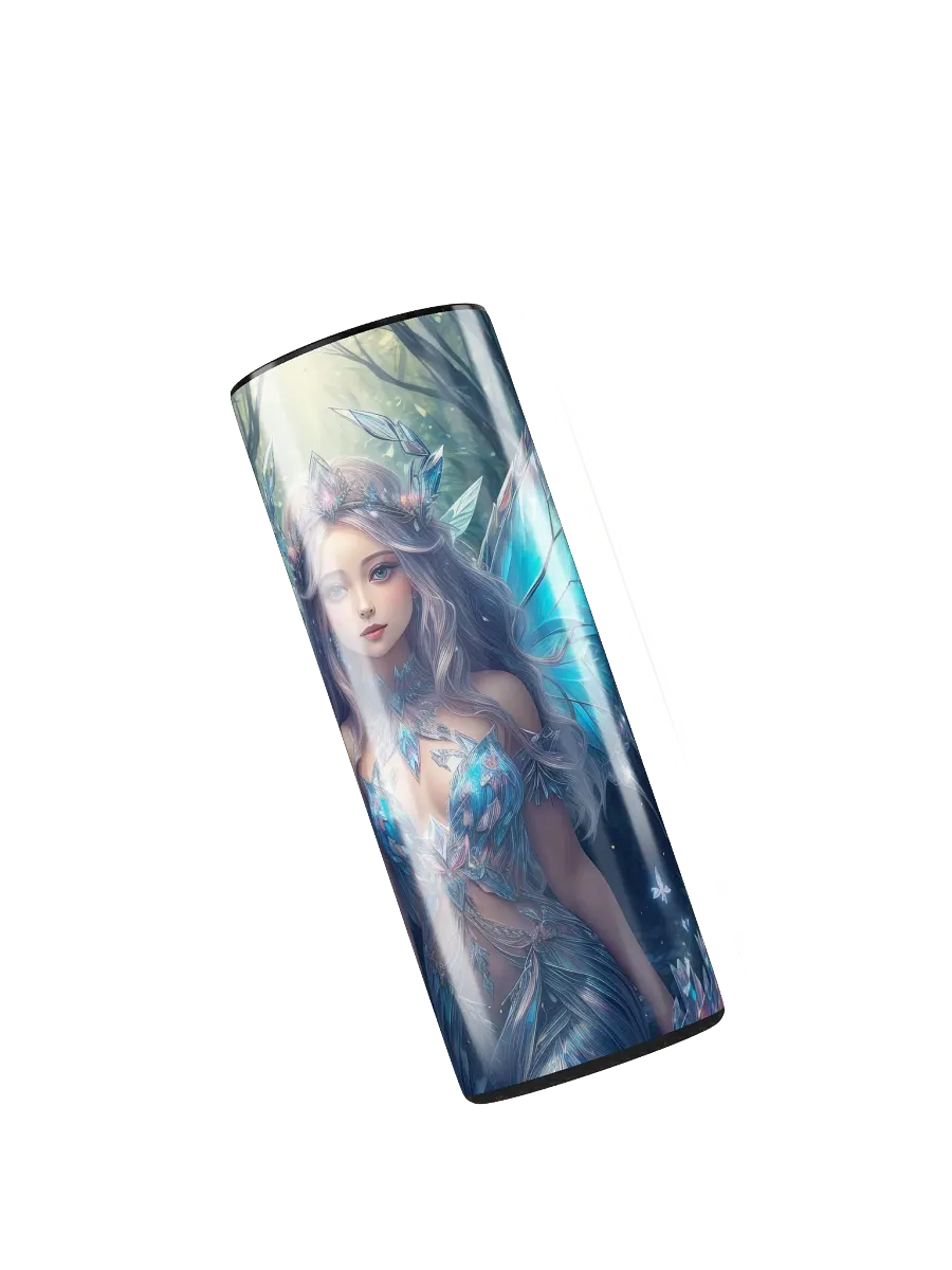 Crystal Night Fairy 20 oz Skinny Stainless Steel Tumbler - v2 product image (4)