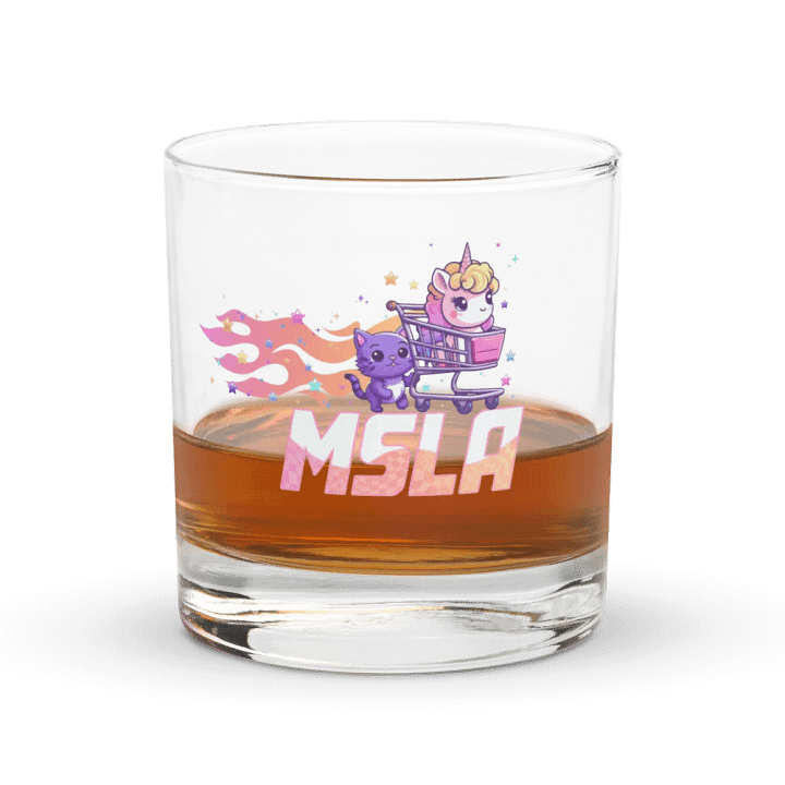 MSLA Sparkle Amigos Rocks Glass product image (1)
