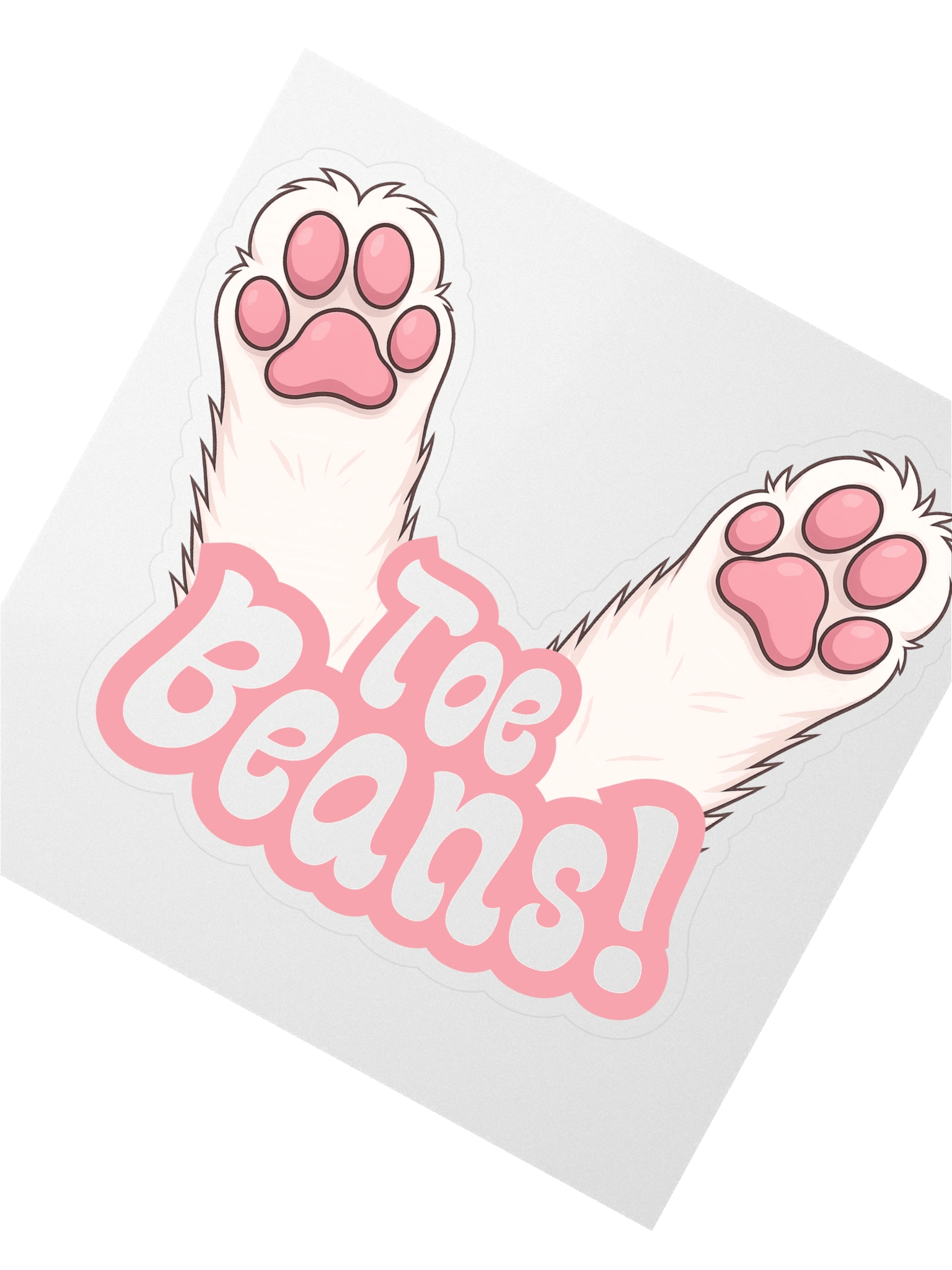 Large Toe Beans Sticker product image (2)