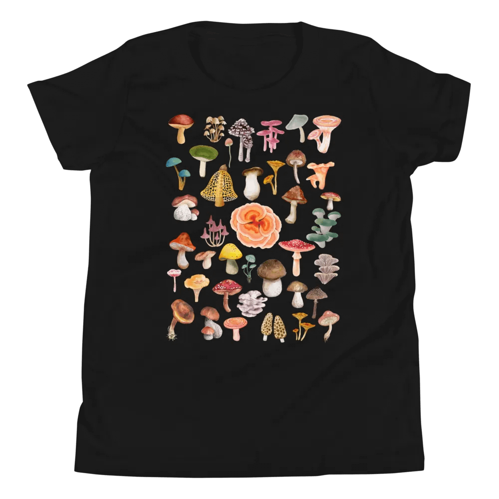 Woodland Mushrooms Youth T-Shirt product image (1)