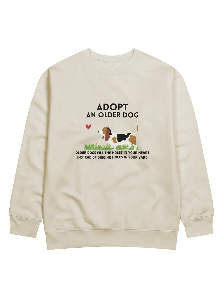 Adopt an Older Dog Premium Sweatshirt product image (3)