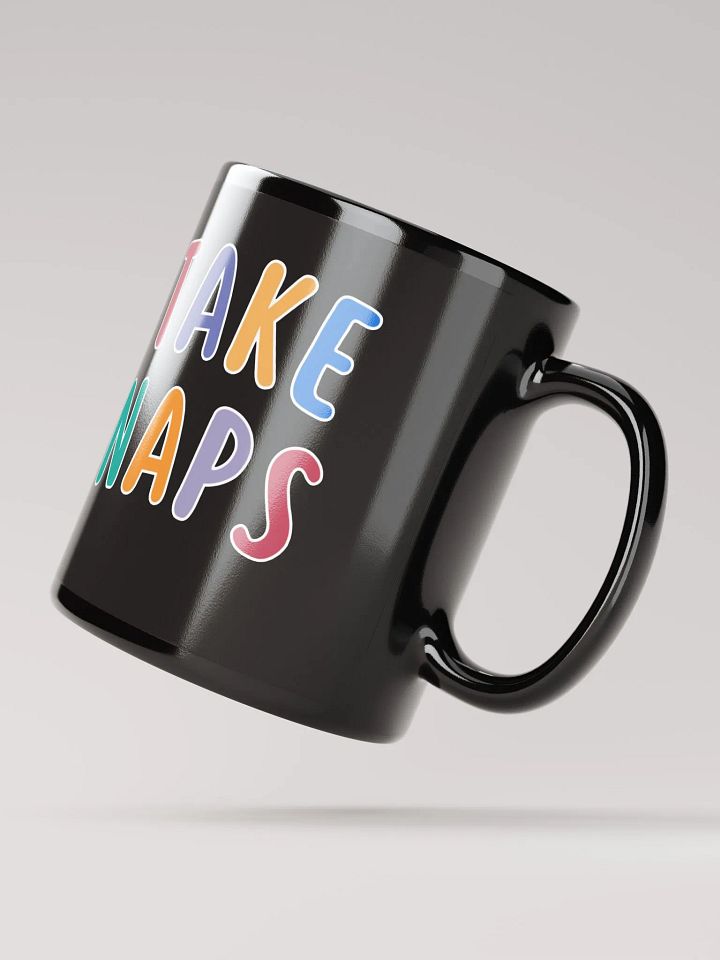 Crazy Naps - Black Mug product image (2)