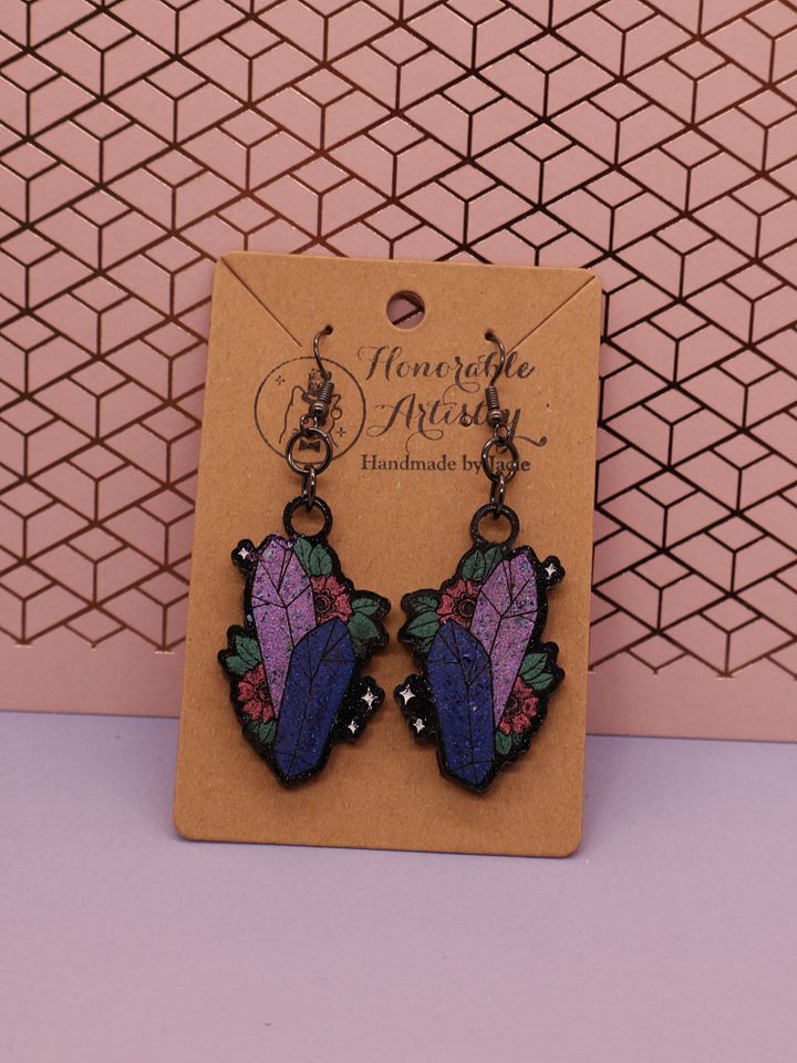 Crystal Cluster Earrings product image (1)