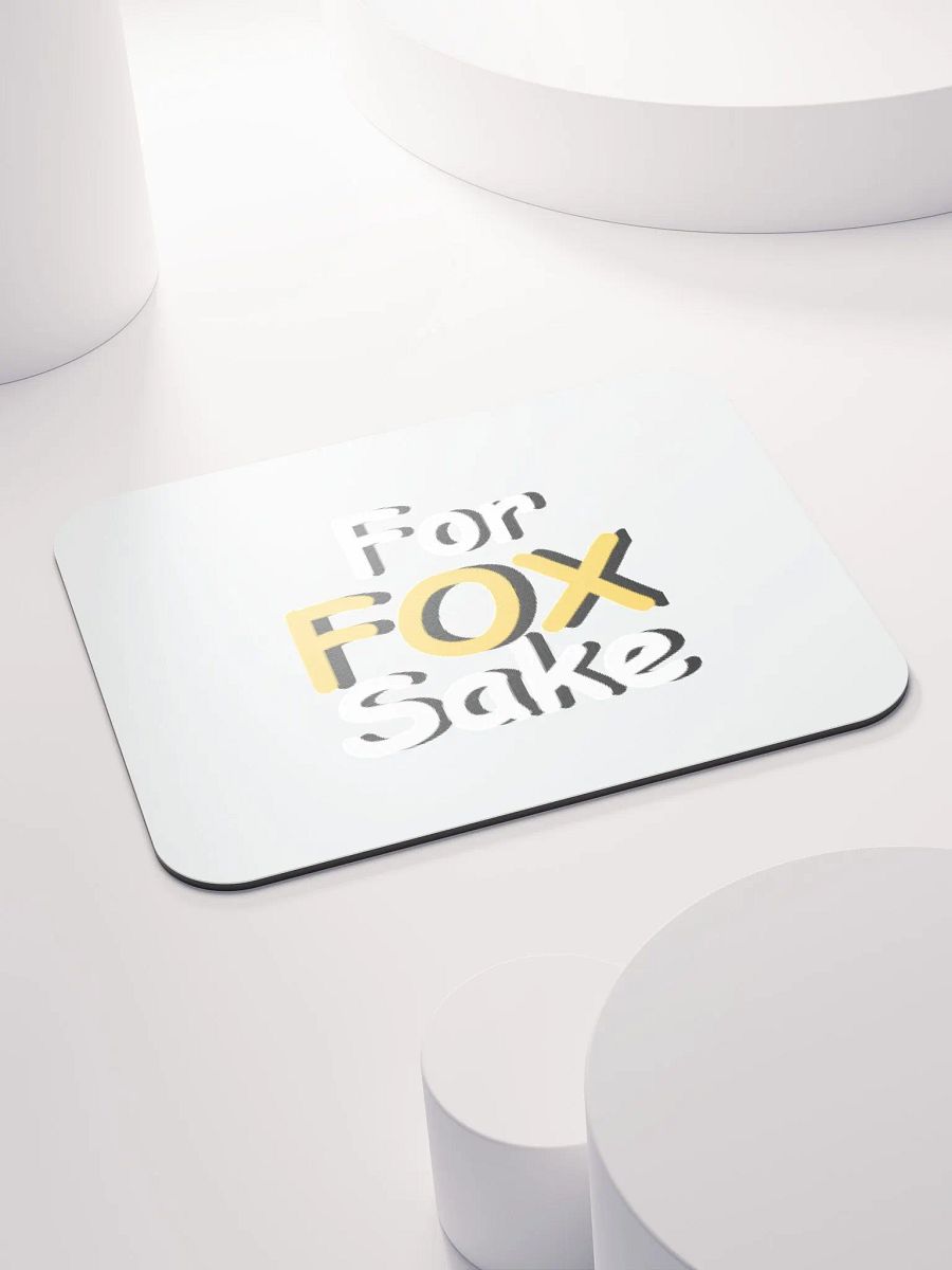 For Fox Sake Mouse Pad product image (4)