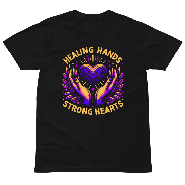 strong hearts ,healing hands t-shirt product image (2)