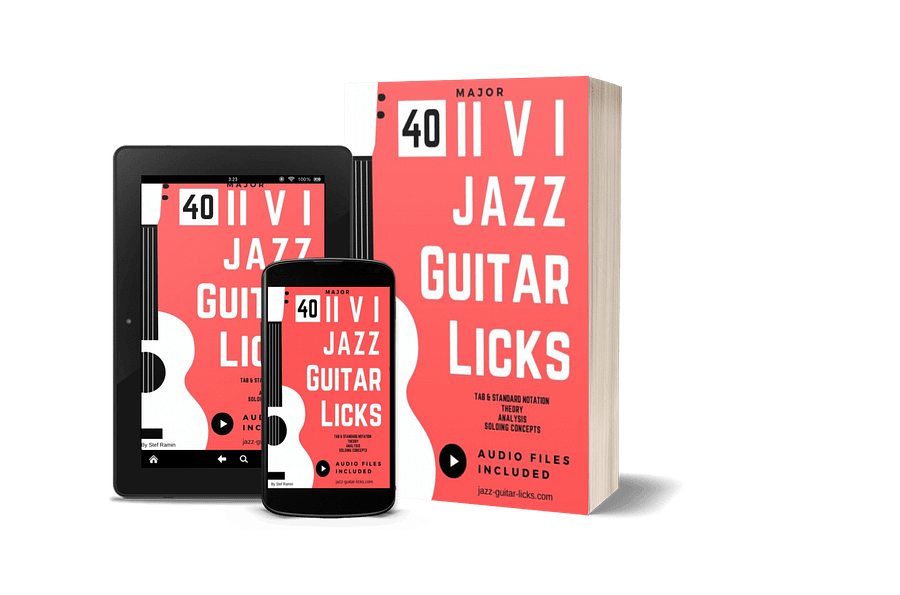 40 2-5-1 Jazz Guitar Licks - Printable PDF Method With Audio product image (3)