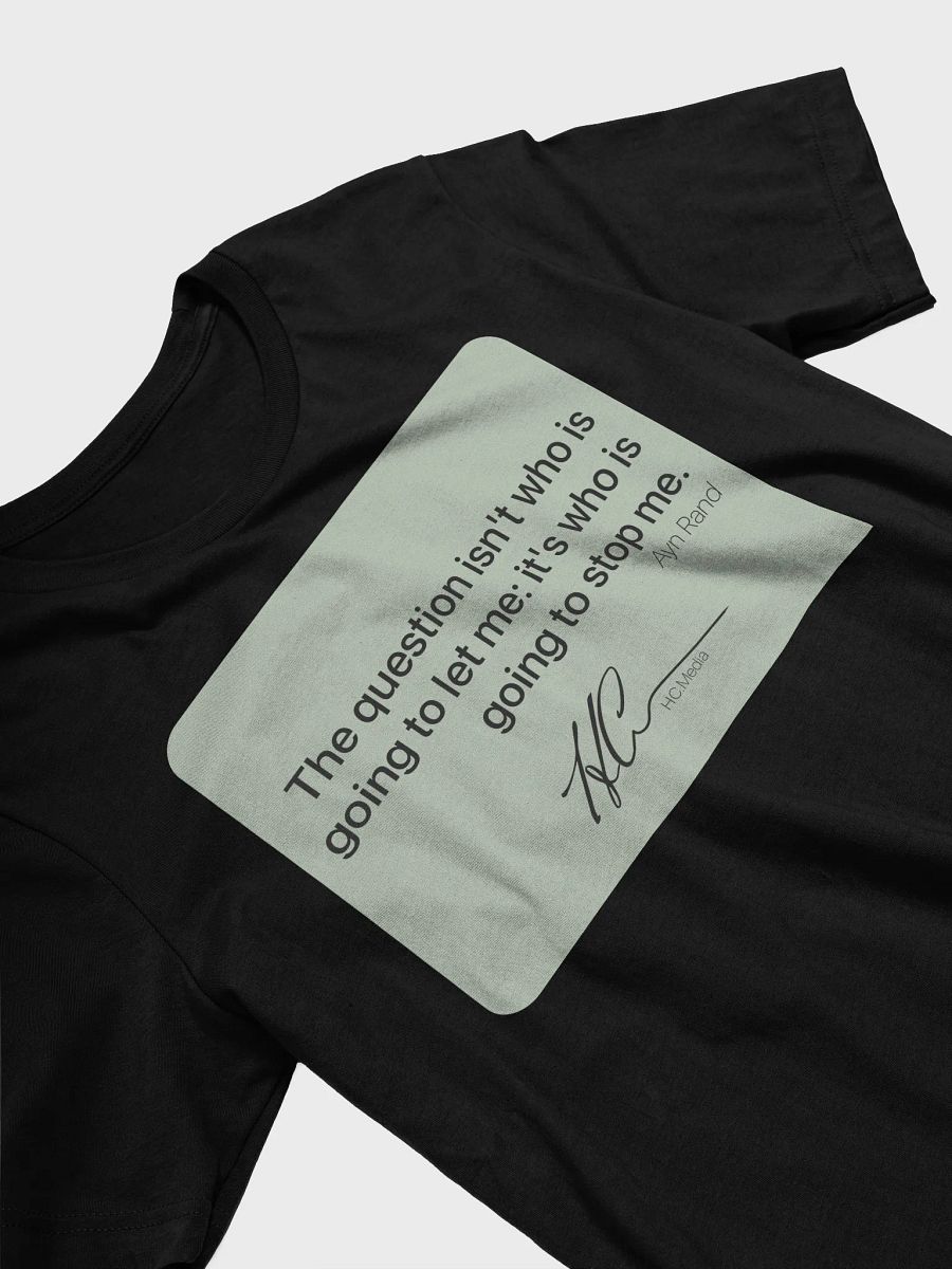 Ayn Rand Q1 - T-Shirt Olive product image (3)