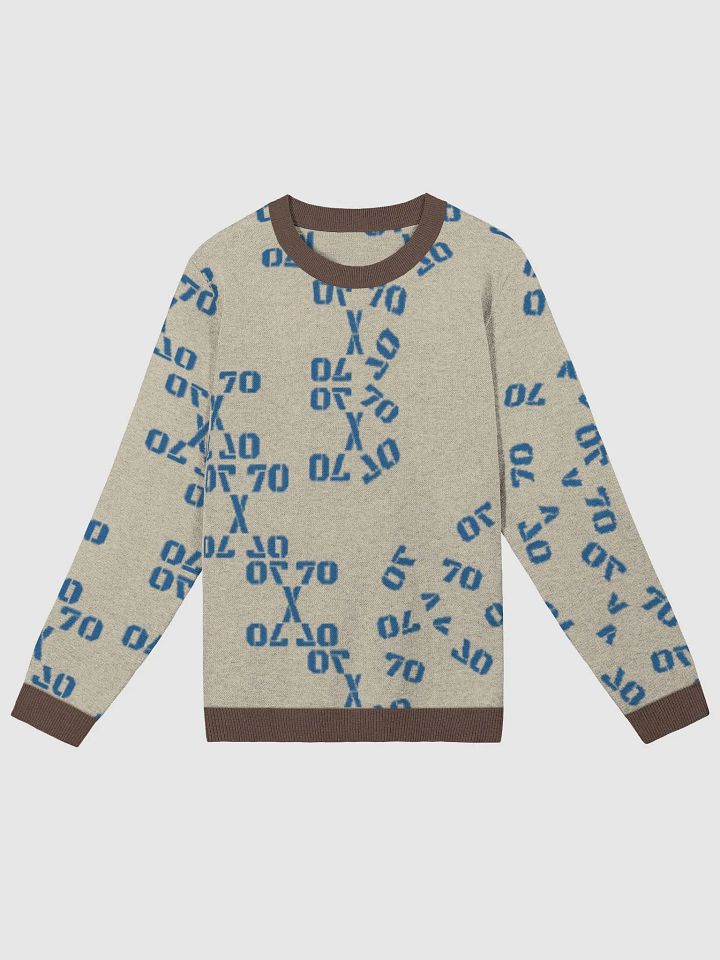 The Lives On HIGH | 777 | UNISEX Knitted Crewneck Sweater | 017 product image (1)