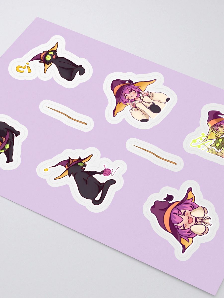 Wand For Hire - Sticker Sheet product image (2)