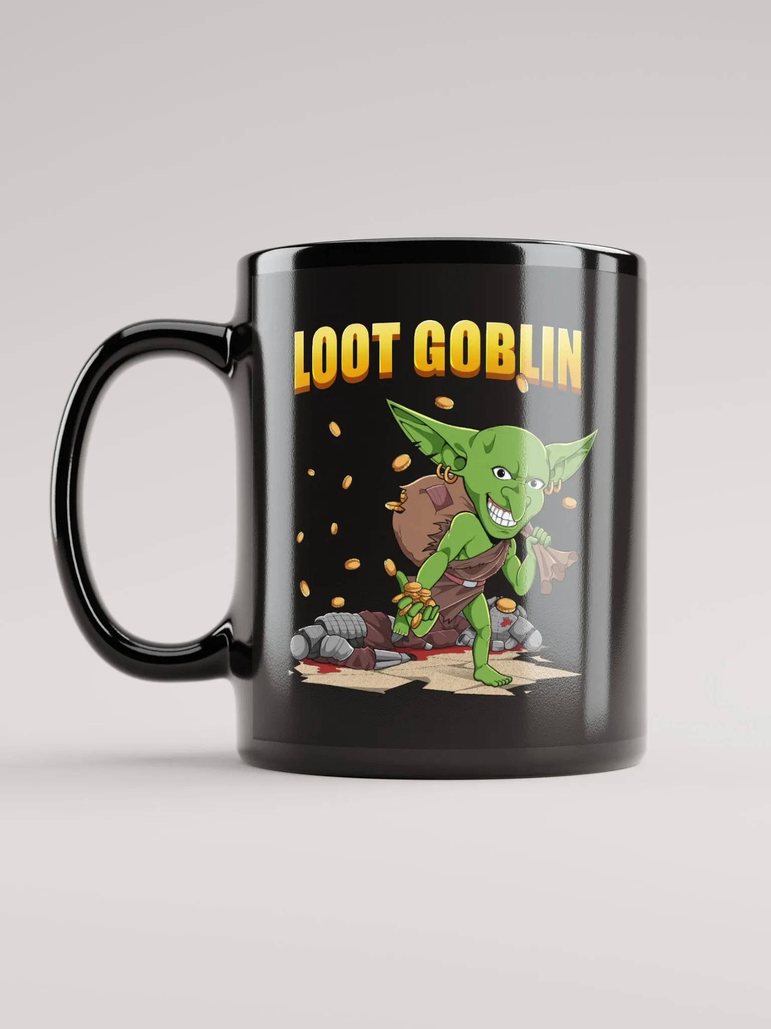 Loot Goblin Glossy Mug product image (6)