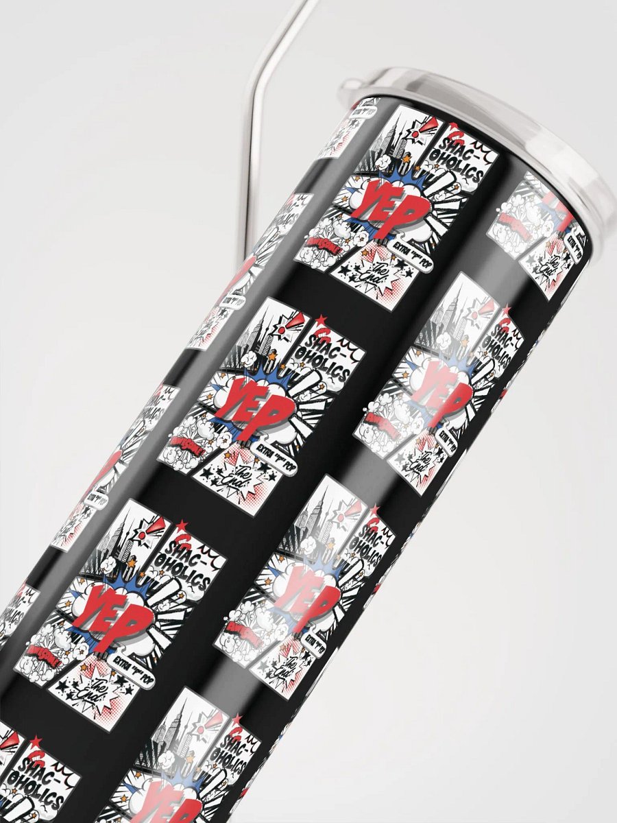 Shac-oholics Comic Blast Tumbler - Red 