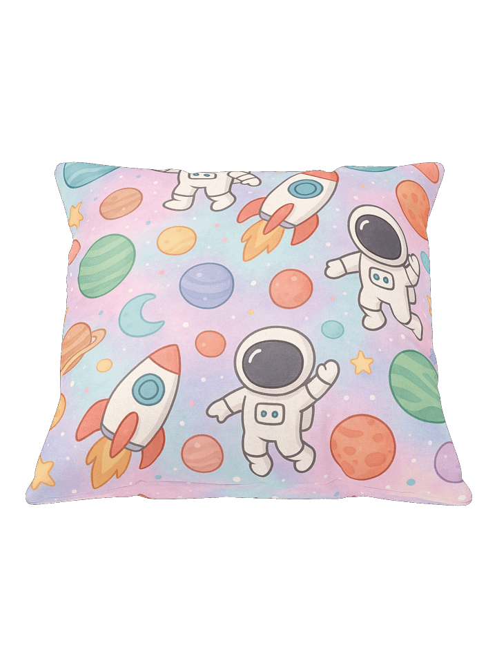 Space Walk Modern All-Over Pillow product image (2)