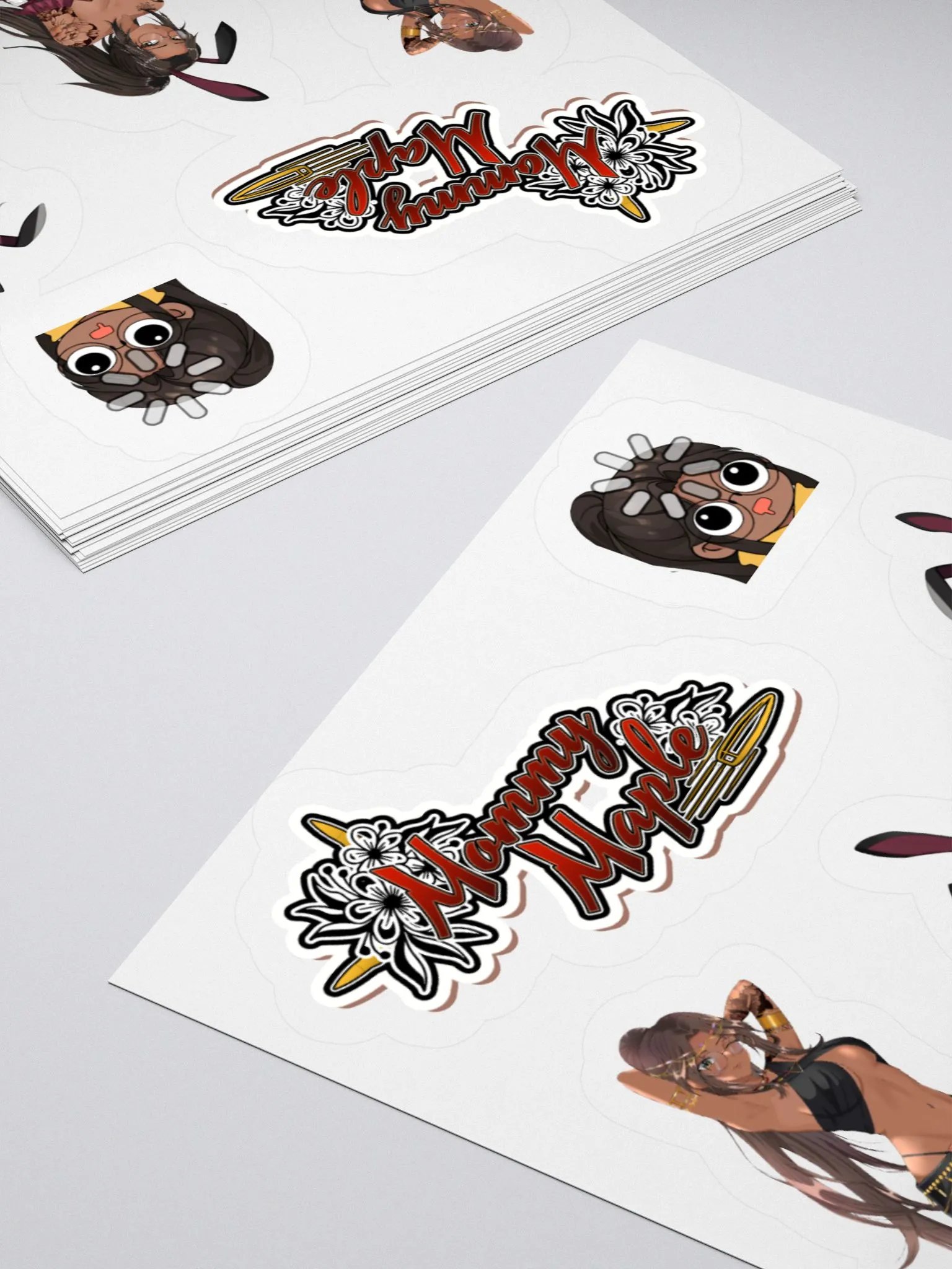 Mommy Maple Kiss Cut Sticker Set product image (8)