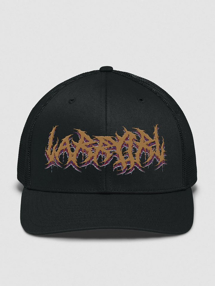 Larry Metal Logo but... on a Trucker Cap product image (1)
