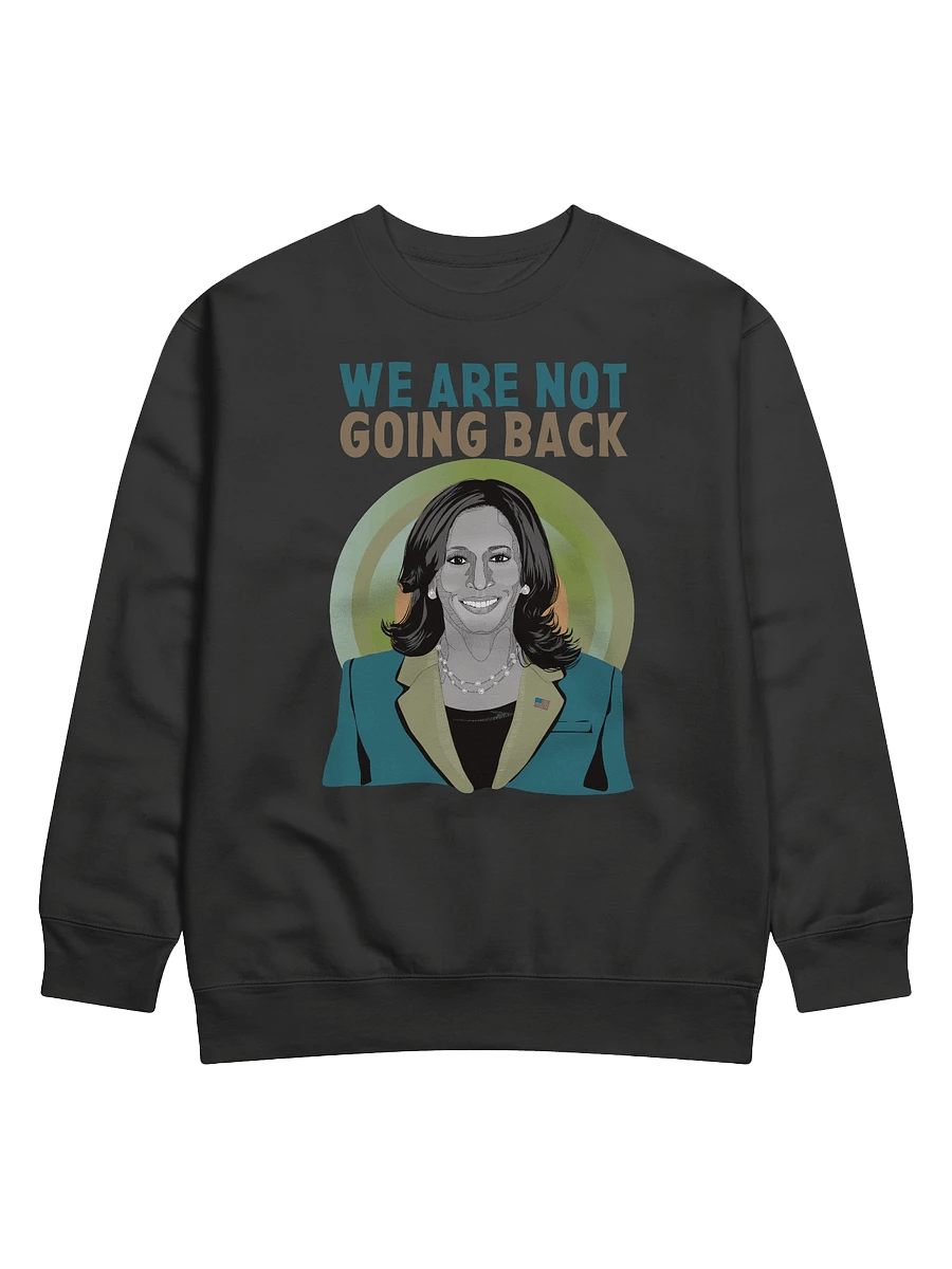We Are Not Going Back Kamala Harris Campaign Supporter and Election Day Sweatshirt product image (1)