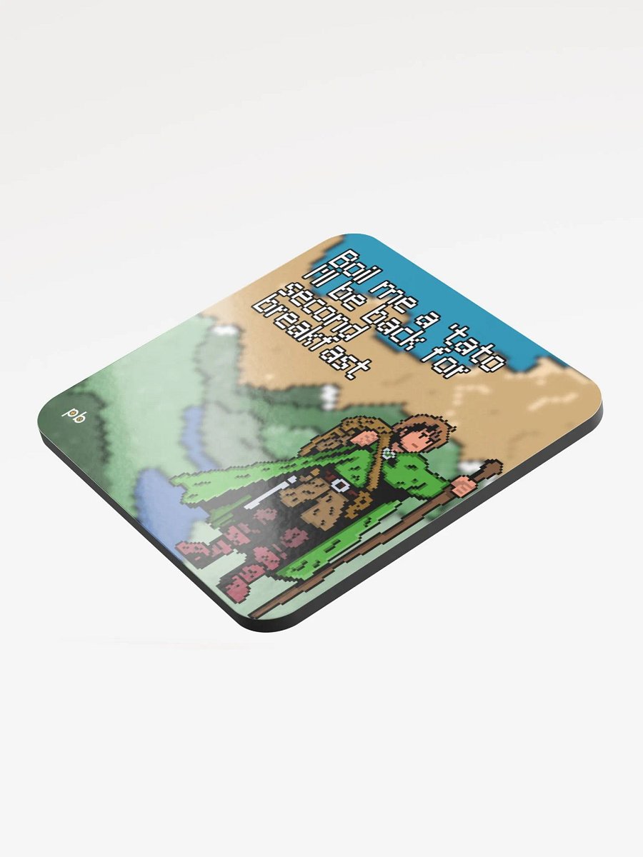 Boil Me a 'Tato Pixel-Art Mug Cork Coaster product image (4)