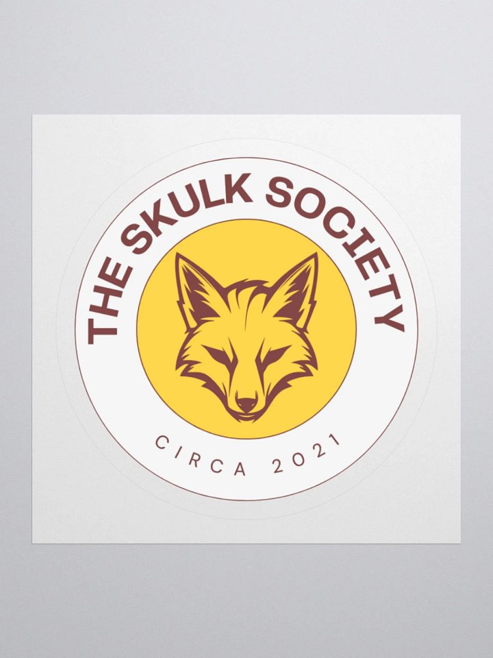 Skulk Society Emblem Sticker | Classic product image (2)