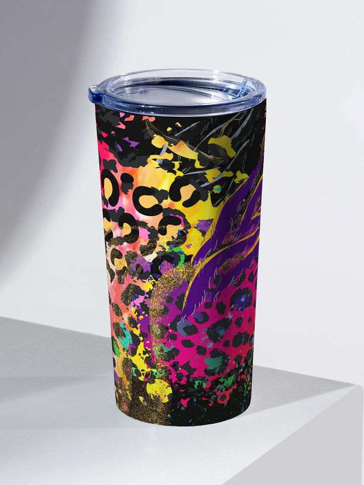 safari leopard print Stainless Steel Tumbler colorful gift for friends trendy ladies product image (2)