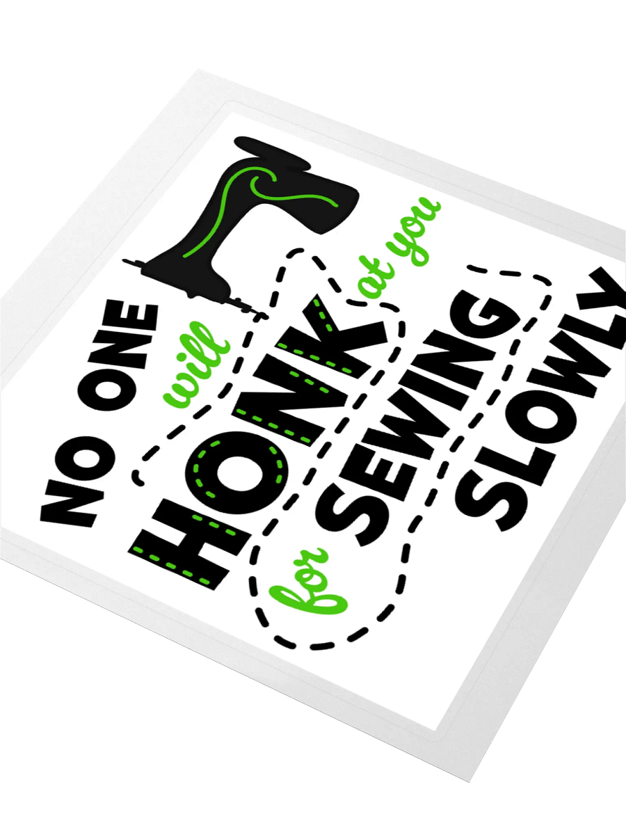 Sew Slowly Sticker product image (9)