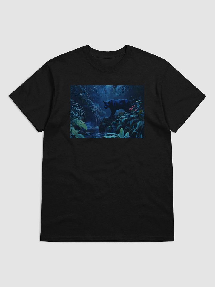 Nighttime Panther Jungle T-Shirt product image (1)