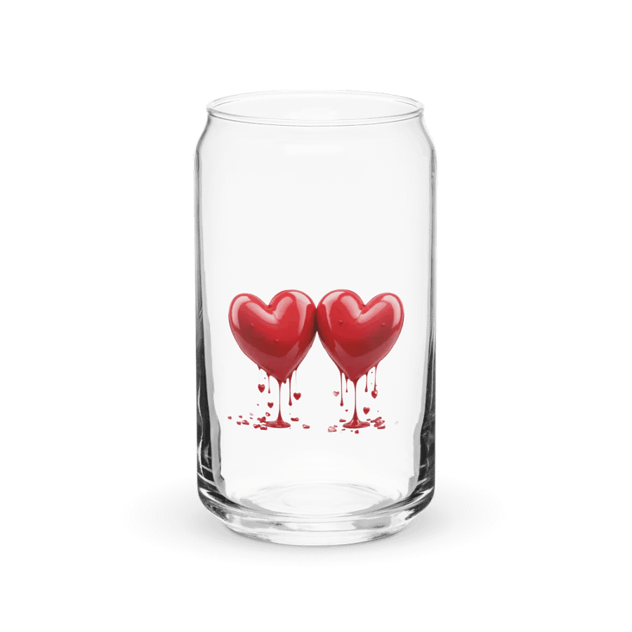 Dripping Love Can-Shaped Glass product image (2)
