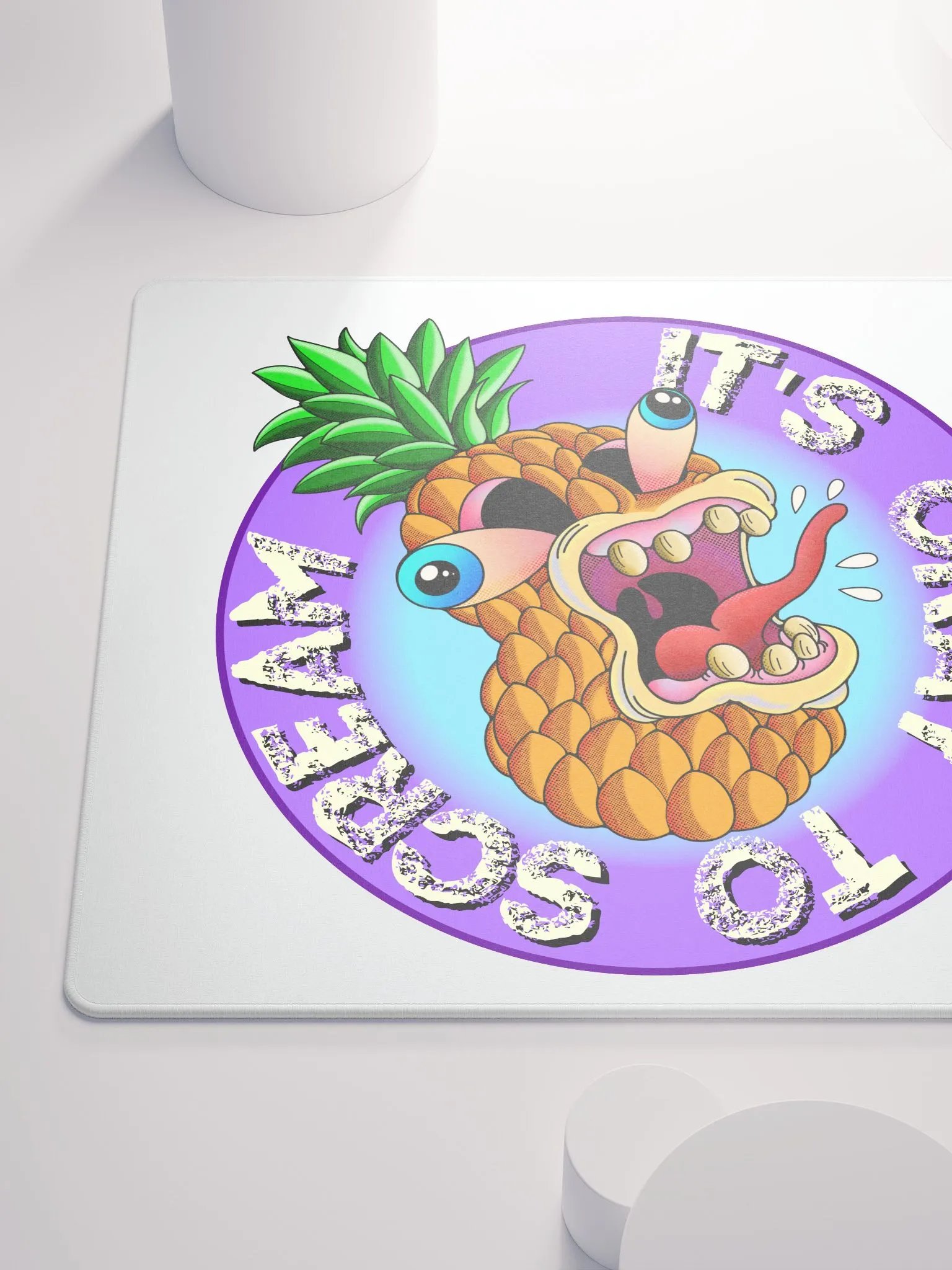 Please Scream: Gaming Mouse Pad product image (6)