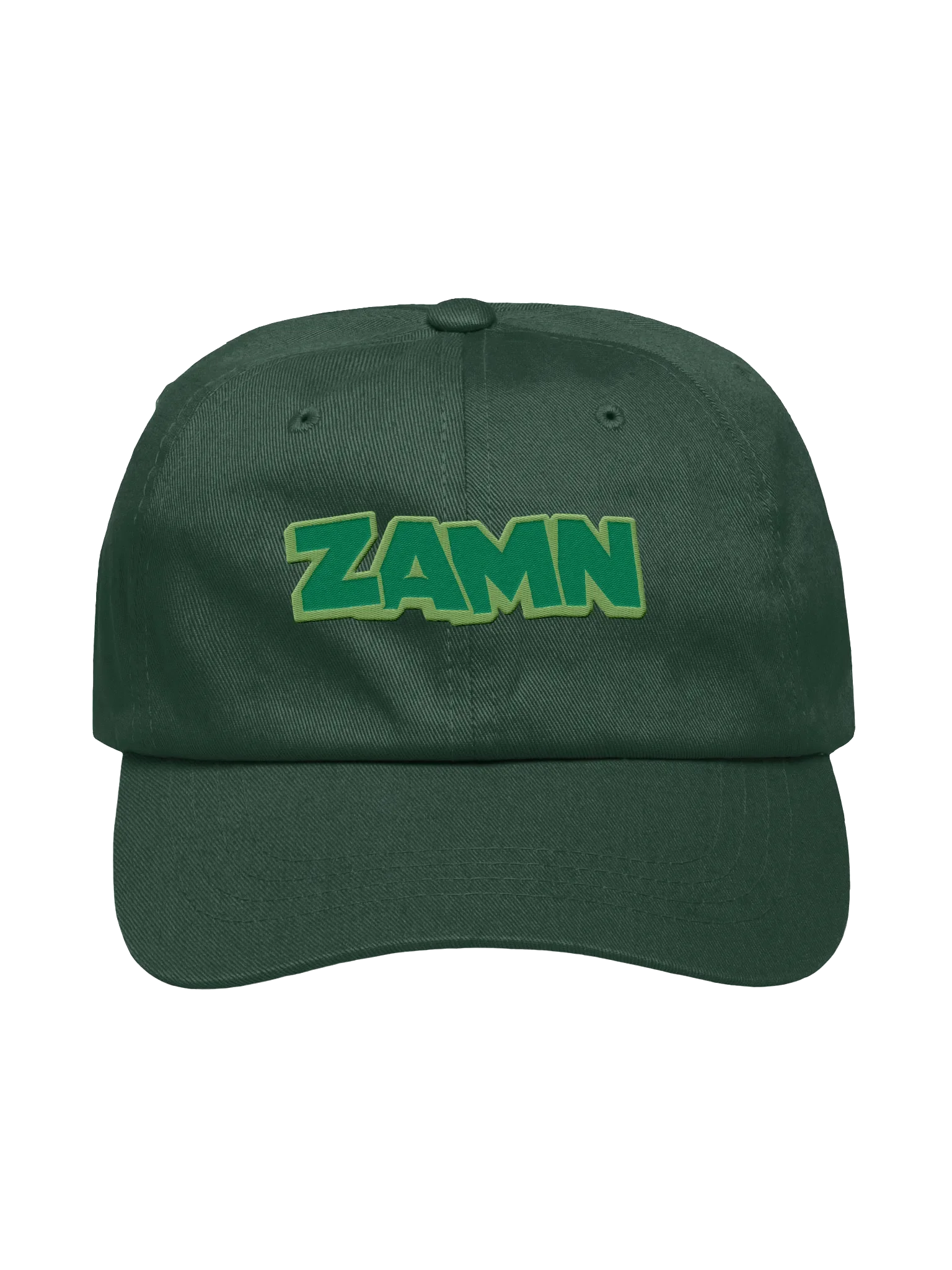 ZAMN Invisi-Logo Dad Hat: Spruce product image (6)