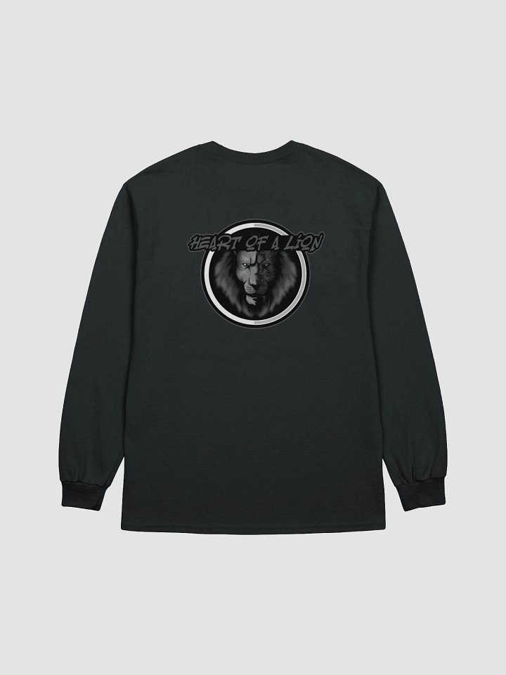 Blk & Wht 3D Dangerr HOAL Gildan Ultra Cotton Long Sleeve T-Shirt product image (2)