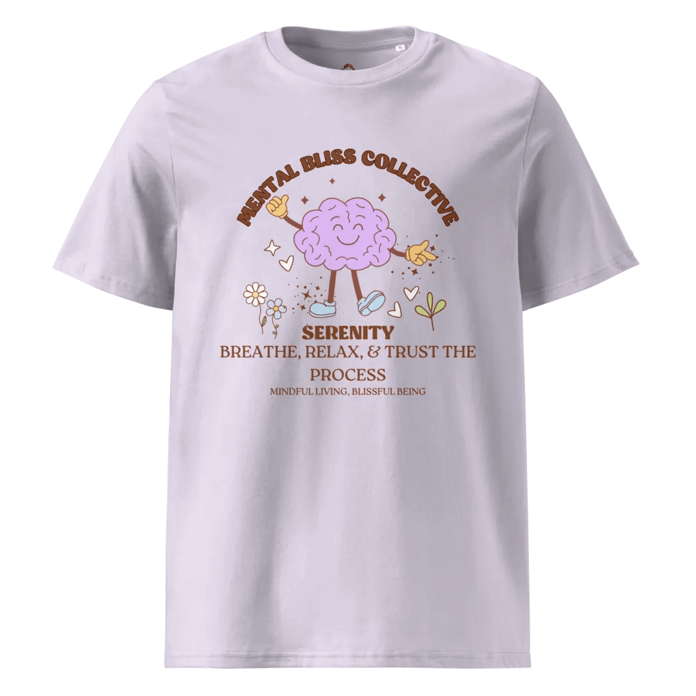 Serenity, Breathe, Relax, & Trust the Process Unisex Organic T-Shirt product image (25)