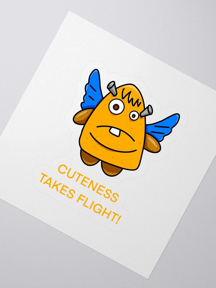 Cuteness takes flight Kiss Cut Stickers product image (6)